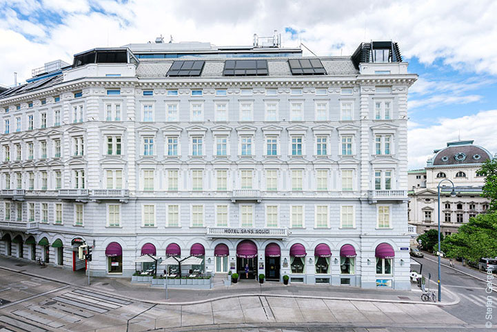Außenansicht Sans Souci Hotel Wien